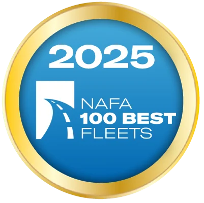 2025 NAFA 100 best fleets badge