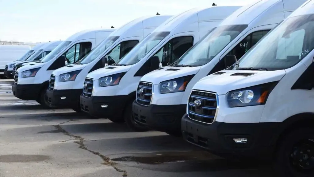 eTransit electric cargo vans