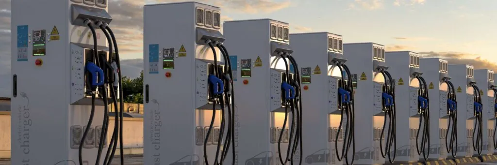 EV public charging lane
